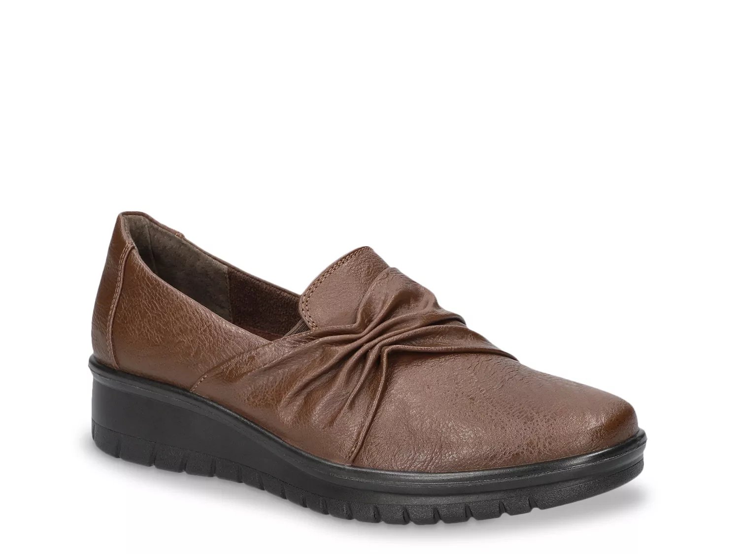 Easy Street Faith SlipOn | Women's | Dark Brown | Size 7.5 | Slip-Ons | Wedge