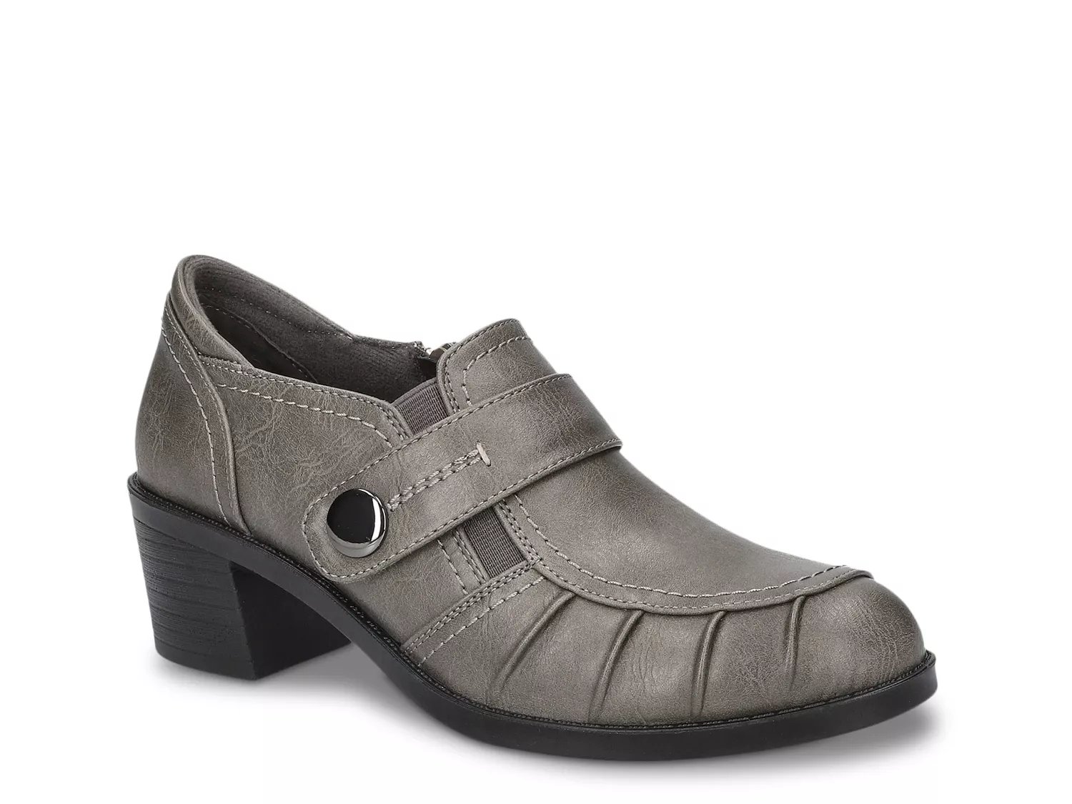 Easy Street Wide Width Ballad Bootie | Women's | Grey | Size 7.5 | Boots