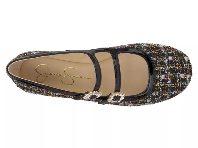 Jessica simpson sparkle ballet flats shop
