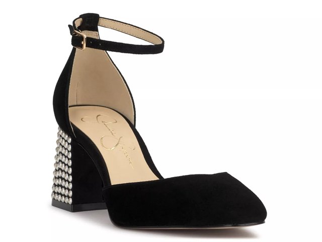 Jessica Simpson ☆ Fulian アンクルストラップ ブロックヒール Jessica Simpson Fulian Pump - Free Shipping | DSW