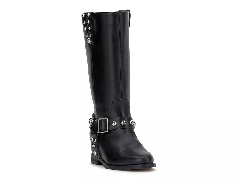 Dsw black flat boots hot sale