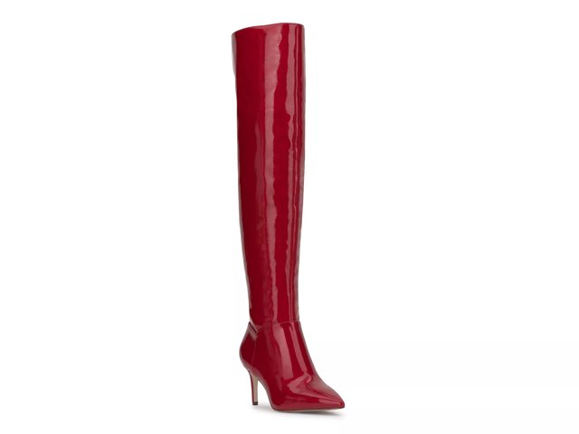 Jessica simpson red boots hot sale