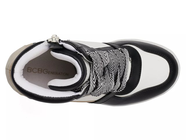 BCBGeneration Jansy Wedge Sneaker - Free Shipping | DSW