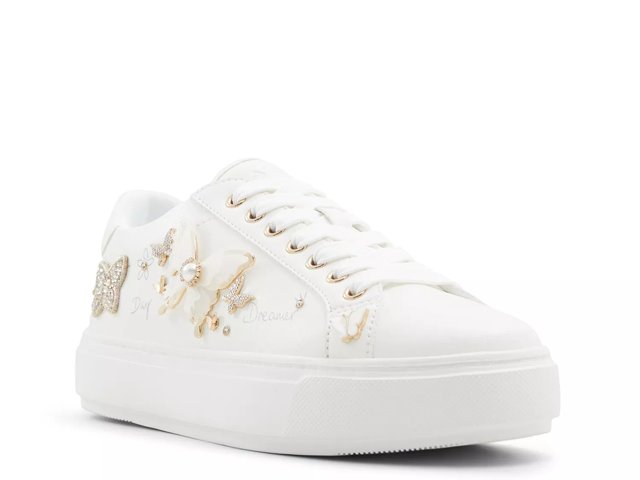 Dsw white platform sneakers discount