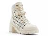 Mariette Bootie White Leather/Textile view