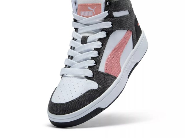 Puma Rebound Layup High Top Sneaker Women s Free Shipping DSW