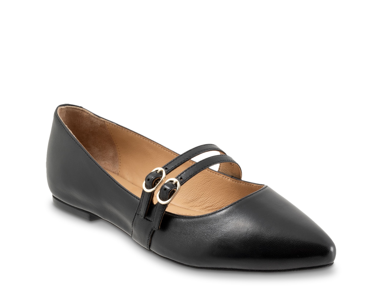 Trotters Wide Width Emerald Mary Jane Flat | Women's | Black Cover