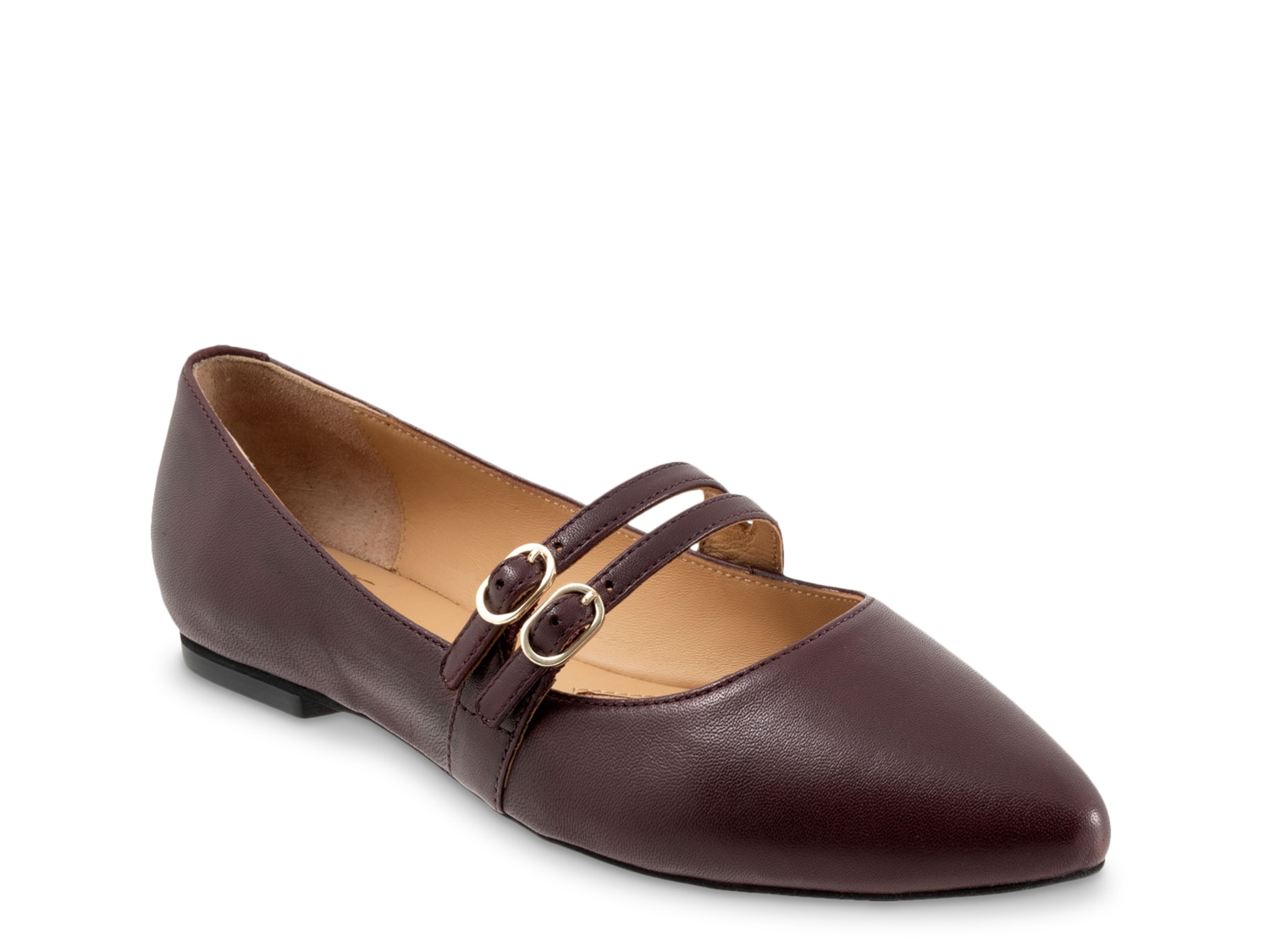 Trotters Emerald Mary Jane Flat | Women's | Maroon Cover