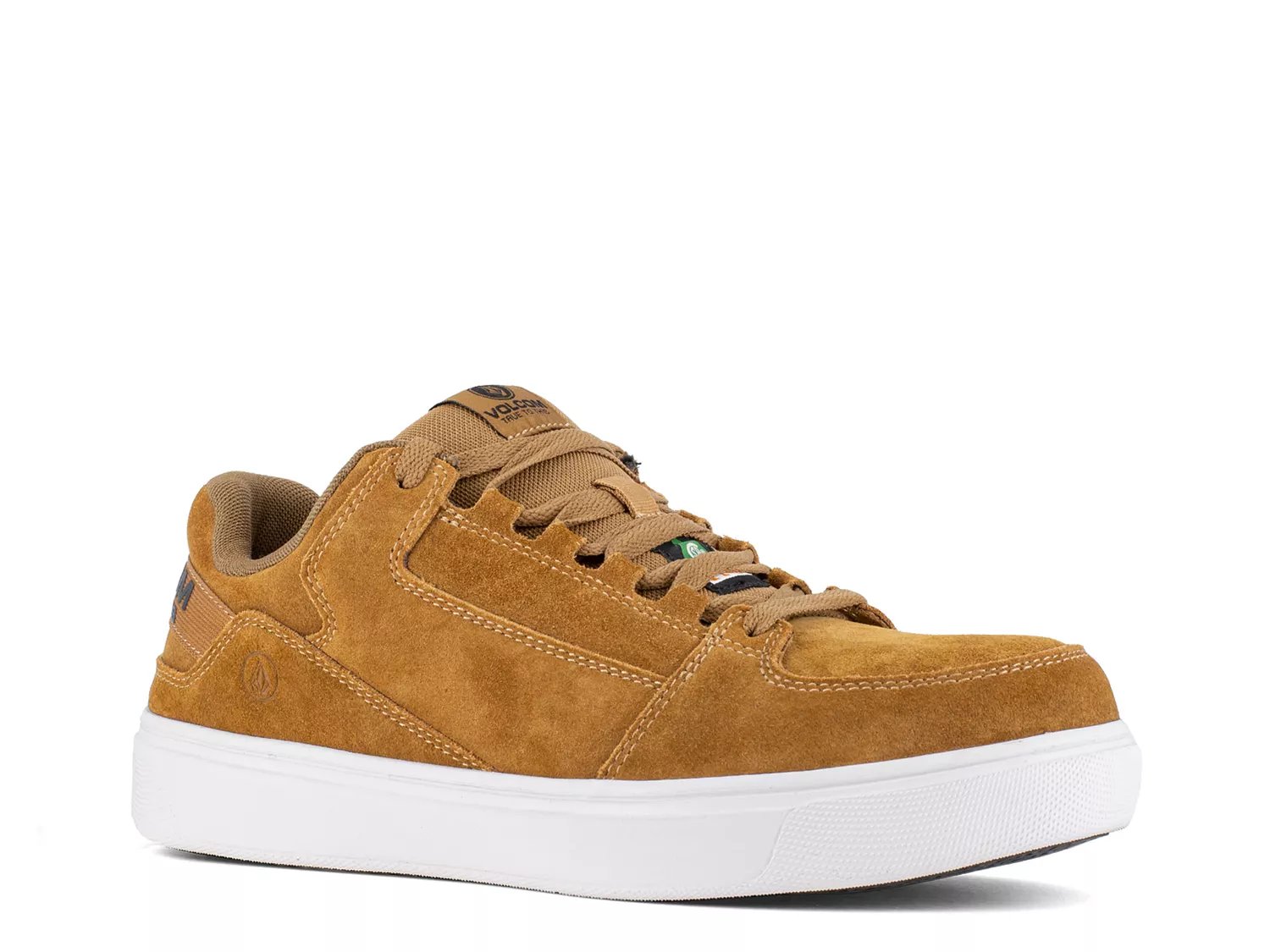 Volcom Wide Width Evolve Composite Toe Work Sneaker | Men's | Tan | Size 8.5 | Sneakers