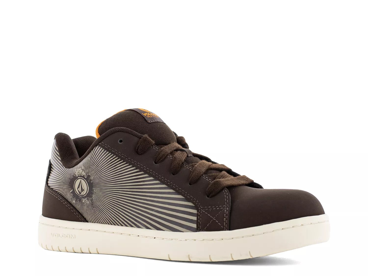 Volcom Wide Width Stone OP Composite Toe Work Sneaker | Men's | Dark Brown | Size 11 | Sneakers