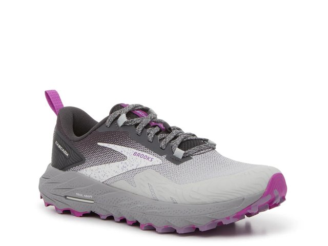 Brooks Cascadia 17 Women s 8 Oyster Blackened Pearl Purple