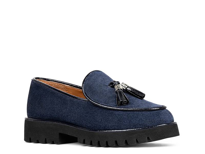 Shop Women s Blue Loafers DSW