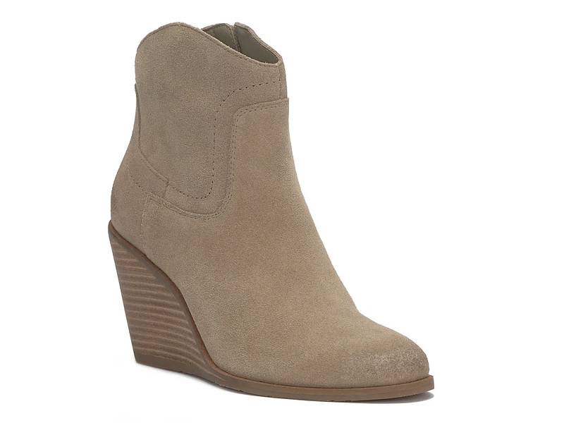 Lucky brand wedge ankle boots on sale