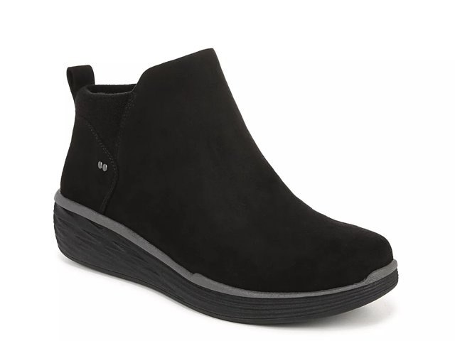 Dsw black wedge booties discount
