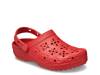 Floral Cut Out Clog - Women's Cherry Red view