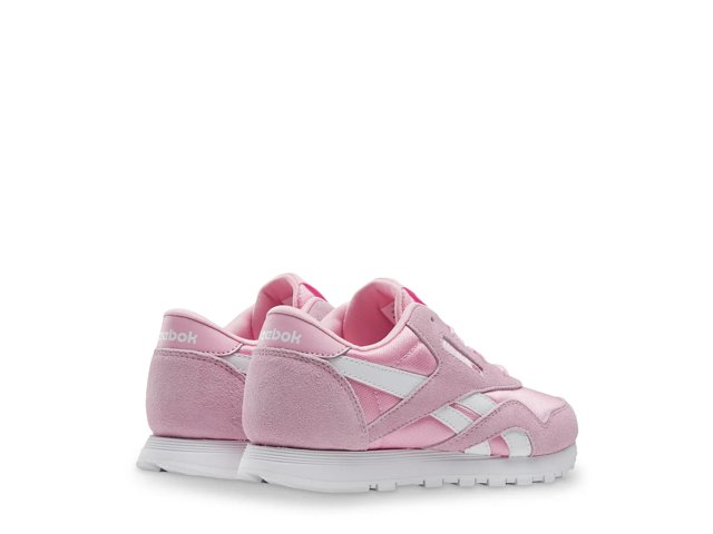 Reebok Classic Nylon Astro Rose White Preschool Girls Shoes Size 2