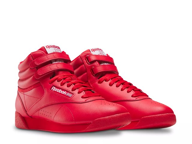 Reebok Freestyle Hi High Top Sneaker Women s Free Shipping DSW