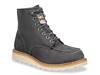 Moc Toe Wedge Work Boot - Women's Grey view