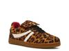 Madrid Sneaker - Women's Tan/Black Leopard Print view