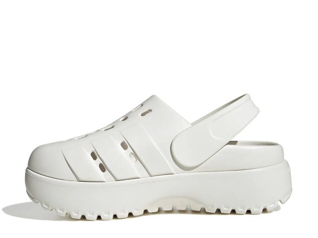 ★adidas★ Adilette platform clog JR2626 Adidas Adilette Platform Clog Women's Fashion Sneakers Shoes