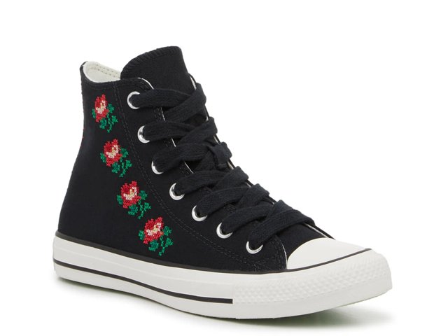 ♡ 0206 Chuck Taylor All Star Madison Embroidered Florals Easy On