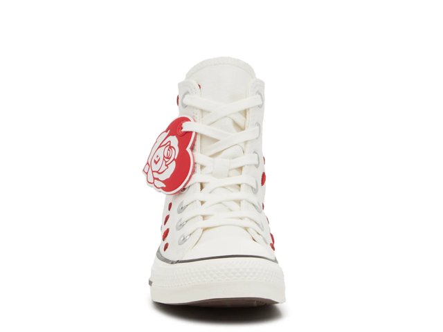 Converse Chuck Taylor All Star Heart & Rose High-Top Sneaker - Women's - Free Shipping | DSW