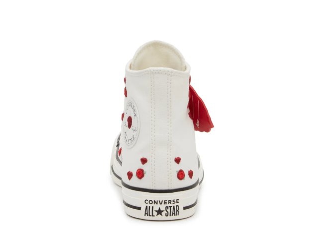 Converse Chuck Taylor All Star Heart & Rose High-Top Sneaker - Women's - Free Shipping | DSW
