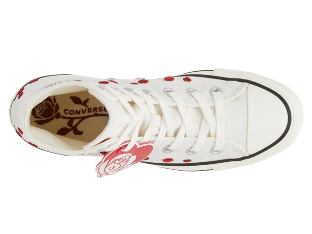 Converse Chuck Taylor All Star Heart & Rose High-Top Sneaker