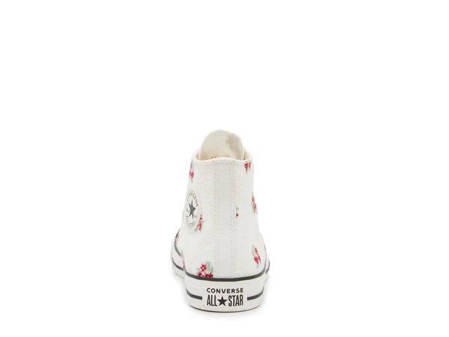 ♡。♡ Chuck Taylor All Star One Strap Embroidered Floral Easy On