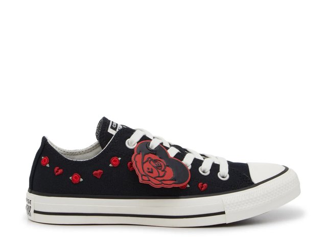Converse Chuck Taylor All Star Heart & Rose Low-Top Sneaker