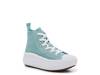 Chuck Taylor All Star Move Platform High-Top Sneaker - Kids' Light Blue view