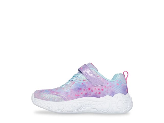 Skechers S-Lights Eternal Heart Lights Light-Up Sneaker - Kids' - Free Shipping | DSW