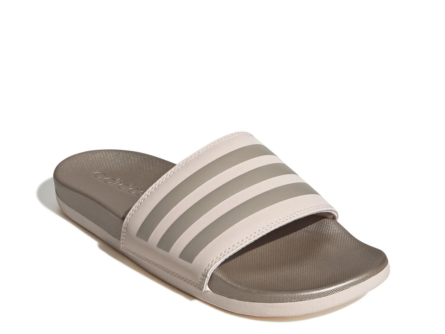 Женщины сандалии Adilette в полоску от Adidas комфорт слайд сандалии