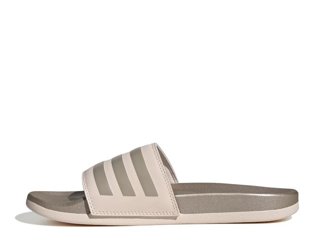 adidas Adilette Comfort Stripe Slide Sandal - Women's - Free Shipping | DSW