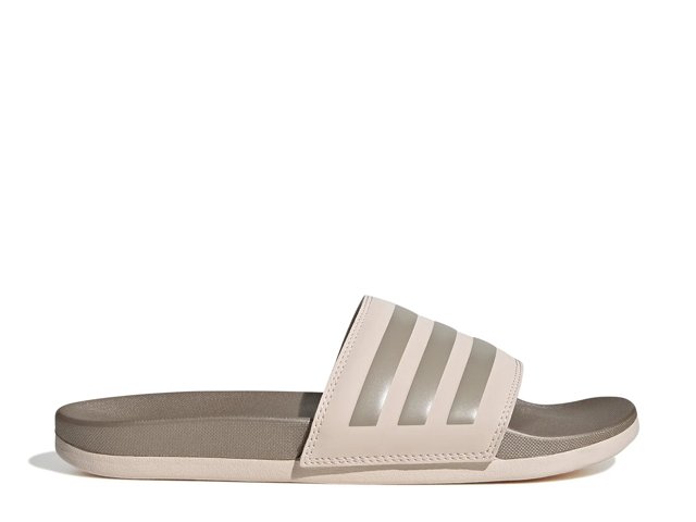 adidas Adilette Comfort Stripe Slide Sandal - Women's - Free Shipping | DSW