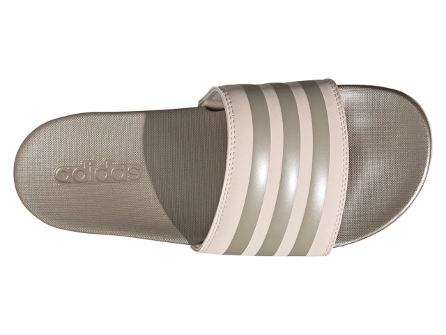 adidas Adilette Comfort Stripe Slide Sandal - Women's - Free Shipping | DSW