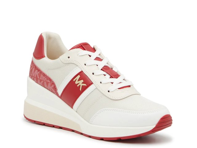 Michael Kors Mabel Wedge Sneaker Women s