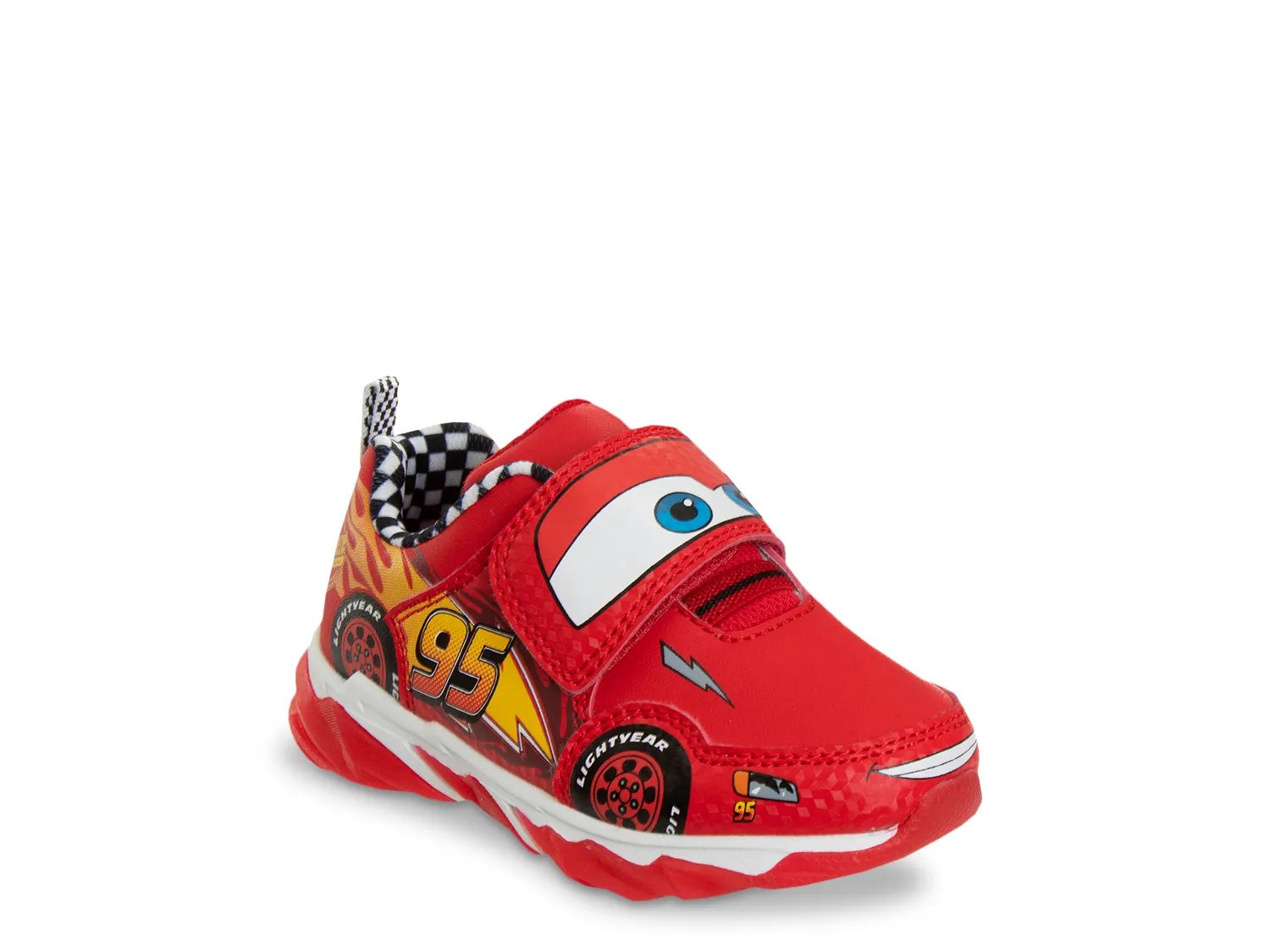 Disney Pixar Cars Lightning McQueen Sneaker Kids Free Shipping DSW