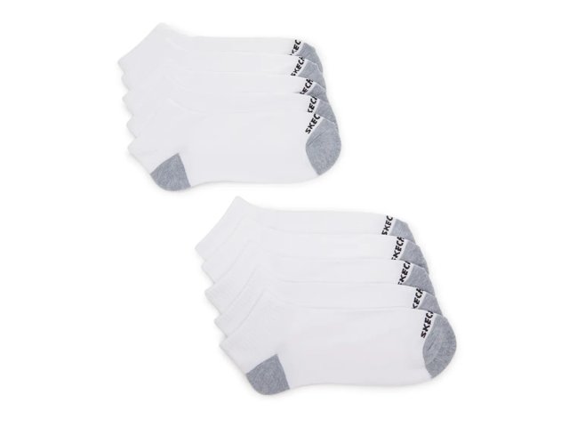 Skechers active no show socks top