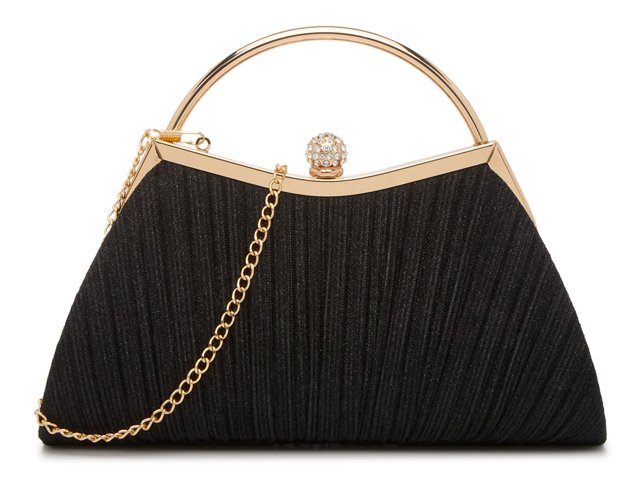 Kelly & Katie Glitter Pleated Satchel - Free Shipping | DSW