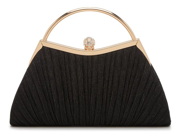 Kelly & Katie Glitter Pleated Satchel - Free Shipping | DSW
