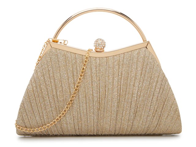 Kelly Katie Glitter Pleated Satchel Free Shipping DSW