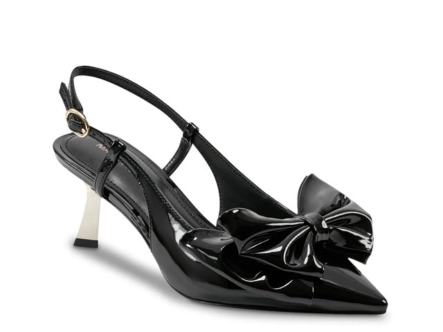 Marc Fisher Arzia Pump Women s Black Size 9.5 Pumps Slingback