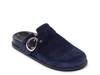 Easton Clog Navy Suede view
