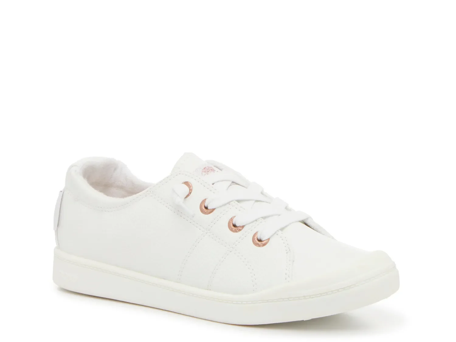 Roxy Wide Width Bayshore Plus SlipOn Sneaker | Women's | White | Size 9 | Sneakers