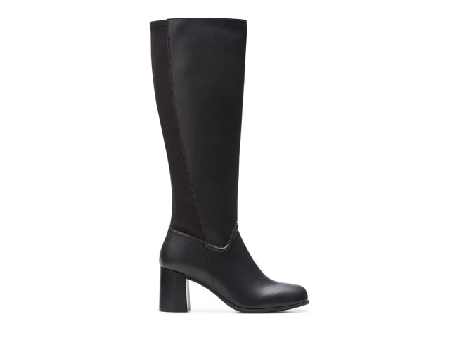 Clarks knee high boots cheap