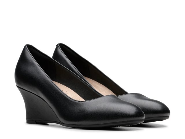 Clarks Olivette Pearl Wedge Pump Free Shipping DSW