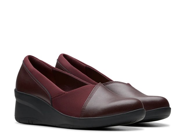 Clarks Suttyn Walk Wedge Slip On Free Shipping DSW
