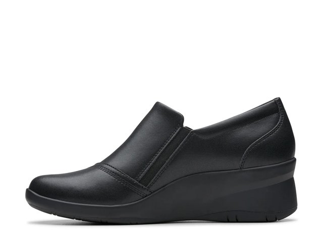 Clarks wedge sneakers discount