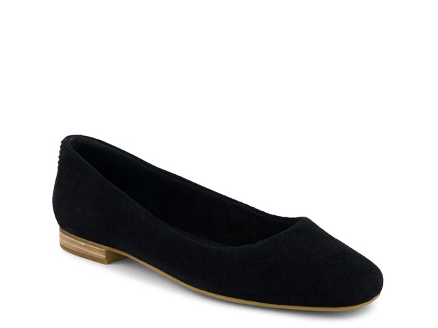 Toms black flats top
